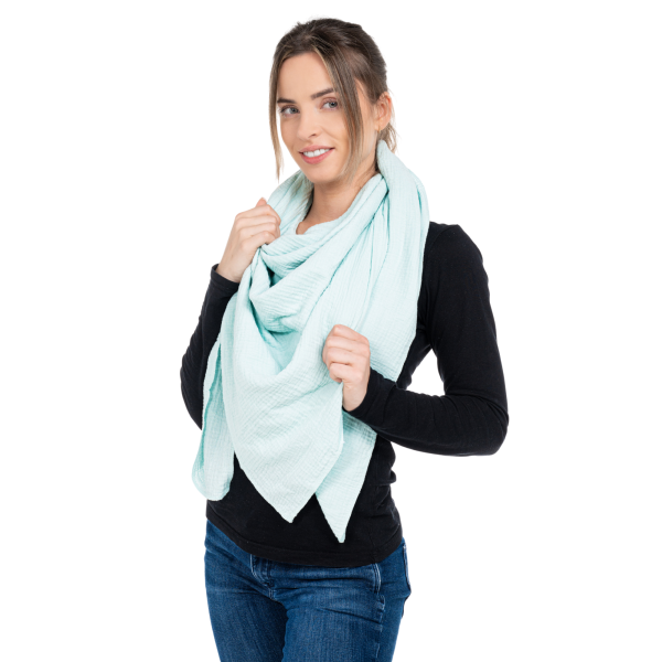 Halstuch Musselin Mint