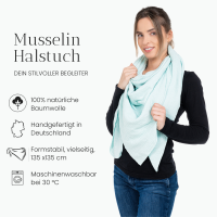 Halstuch Musselin Mint